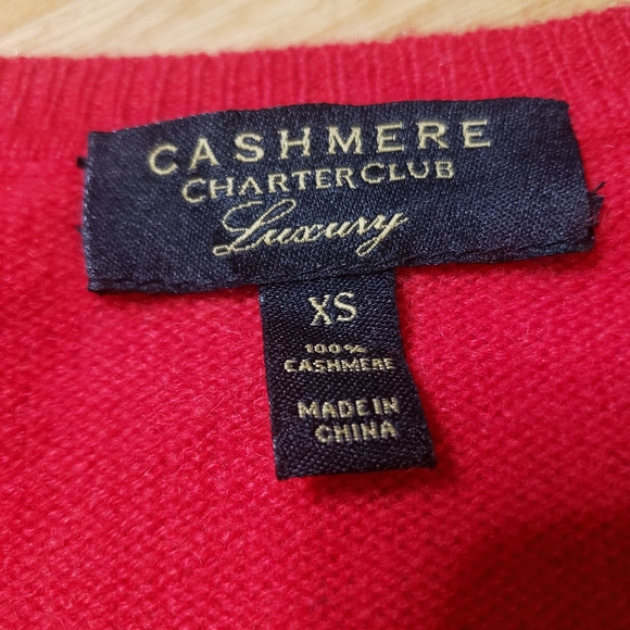 Charter Club Cashmere Sweater - Picture 5 of 6